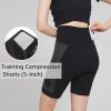Moisture-Wicking Quick-Dry High-Stretch Workout Pants with Zippered Pockets Ã¢ï¿½ï¿½ Compression Fitness Tights