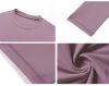 Women's Yoga Tops Long Sleeve Fitness Shirts, Cropped Workout Tee for Summer, Ab Revealing Sports Bra