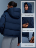 Women's Detachable Hood Down Coat - 90% White Duck Feather Jacket D25142
