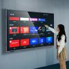 55, 65, and 75-inch touch screen interactive LED panels with dual operating system smart boards