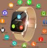 Smart Watch Wristwatch Magnetic Charging SportWaterproof Heart Rate Fitness Tracker Bluetooth