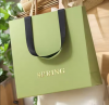 Manufacturer Custom Personalized Printed Gold Foil Logo Luxury Black Gift Bags Shopping Cardboard Paper Bags