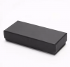Wholesale High-End Black Cardboard Keychain Gift Box Elegant Sky and Earth Cover for Car and Watch Premium Paper Packaging Box