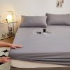 tie-dyed bed sheet