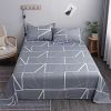Gray washed cotton bed...