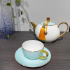 Bone china; coffee afternoon tea; British afternoon tea; coffee tea set; afternoon tea cup; afternoon tea pot; tableware; ceramic tea set; Chinese tea