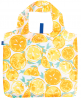 Customized Eco-Friendly Grocery Bags - Foldable, Washable, Packable, Zippered Top Pouch