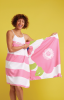 Sand Free Large Wholesale Quick Dry Microfiber Cotton Recycled Beach Towel With Logo