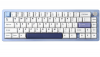YUNZII AL66 Wireless Mechanical Keyboard,Full Aluminum CNC,65% Knob Control,Bluetooth/2.4G/Wired,Hot Swappable Pre-lubed Switches,Gasket Mounted RGB for Win/Mac(Milk Switch, Black)