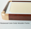 25*25cm Square Xuan Paper Painting Hardcard Border protection Rounded Corners Rosewood wooden Frame