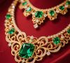 Synthetic Emerald Neck...