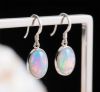 Synthetic Opal Earrings