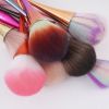 The makeup brush with ...