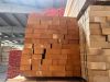 Tropical hardwood logs