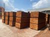 Tropical hardwood logs