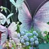 Small silk flowers