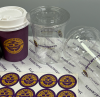 Bulk Custom Logo Paper Gelato Cups with Lids - 4oz & 5oz Disposable Ice Cream Containers for Yogurt Shops