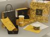 Custom Logo Design Printing Disposable Double Wall Kraft Paper Cup Hot Coffee 9-18oz Craft Paper for Lollipops