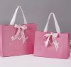 Wholesale Kraft Paper Handbags for Clothing Packaging Customizable Printed Gift Bags