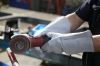 DDsafety 77+countries Grey Welding Glove Grade Split Leather glove Leather glove L Size glove