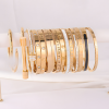 Stainless steel gold-p...