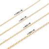 Stainless steel gold-p...