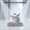 Portable 808nm diode laser hair removal machine