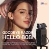 Soprano Titanium diode laser mixed 3 wavelengths  hair removal