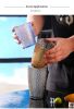 Can't break PC acrylic frosted cup anti drop tea water cup plastic high temperature resistant commercial beverage juice cup PC cup 