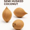 Semi Husked Coconut