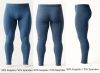Men's Compression Pants Black Comfortable Instant Dry