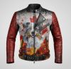 Winter High Quality OEM Customized Plus Size  Men Genuine Leather Jackets