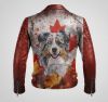 Winter High Quality OEM Customized Plus Size  Men Genuine Leather Jackets