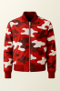 Custom Stylish Mens Windbreaker Camo Bomber Jacket Durable Water Resistant Shell Active Outerwear For Everyday Casual Wear