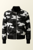 Custom Stylish Mens Windbreaker Camo Bomber Jacket Durable Water Resistant Shell Active Outerwear For Everyday Casual Wear
