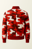 Custom Stylish Mens Windbreaker Camo Bomber Jacket Durable Water Resistant Shell Active Outerwear For Everyday Casual Wear