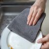 Wholesale Tear Away 20/30/50/75 Pack Microfiber Cleaning Cloth Roll Reusable Towels Roll for Home Kitchen Car Cleaning