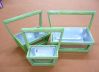 wooden planter