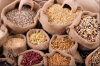 Wheat grains