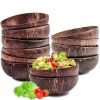 PREMIUM NATURAL COCONUT SHELL BOWL / BIODEGRADABLE TABLEWARE / ZERO WASTE HOME ESSENTIALS