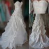 Beaded Taffeta wedding dress