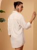 White Cotton Embroider...