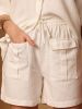 Cora Viscose Linen Co-...