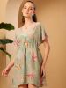 Green Tropical Print B...