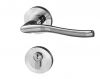 Solid lever handle