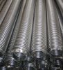 stainless steel 304 braided flexible metal hose with NPT fittings