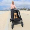 Heavy-Duty Pet Strolle...