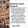 Frankincense, opoponax...