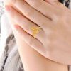 Butterfly Gold Ring - ...