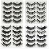 5Pairs 3D Faux Mink Ha...
